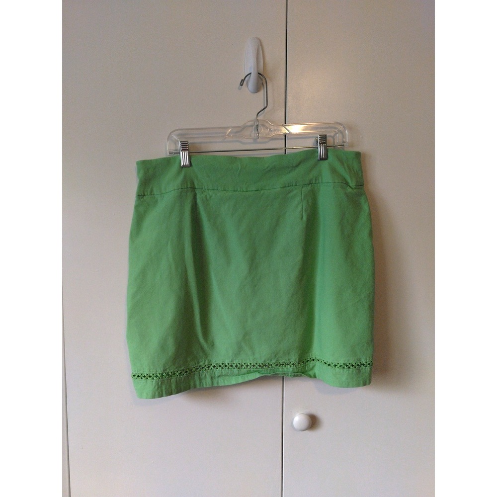 Womens Mini Skort Size 16 Crotchet Hem Detail Golf Picketball Resort Stretch